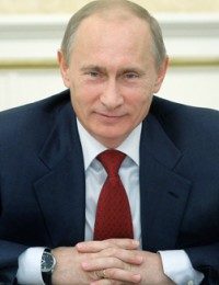 На фото Владимир Путин